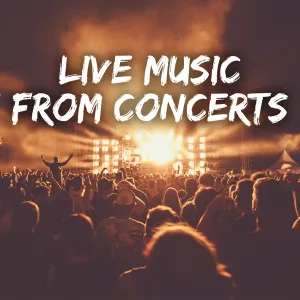 Cover von Live music from Concerts