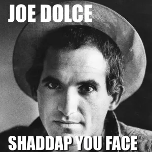 Cover von Shaddap You Face - Single