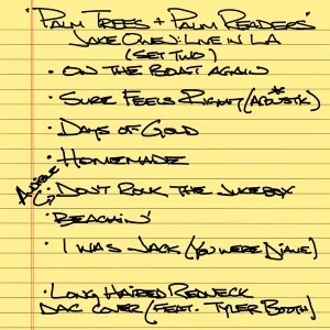 Cover von Palm Trees & Palm Readers - Jake Owen: Live in Los Angeles