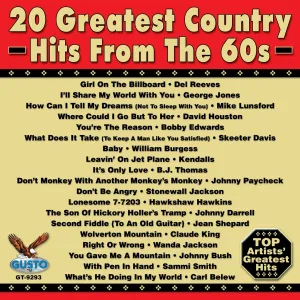 Cover von 20 Greatest Country Hits: 1960s