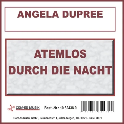Cover: Nimm' Mich Ganz Fest In Deine Arme von Angela Dupree