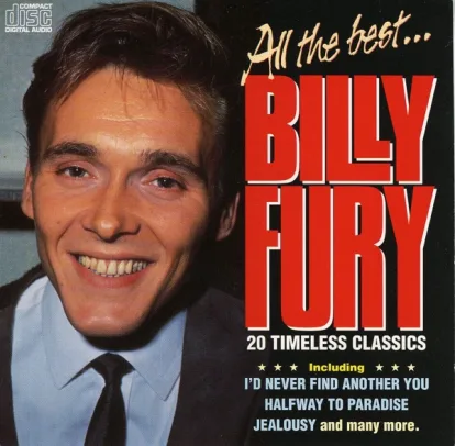 Cover: Halfway to Paradise von Billy Fury