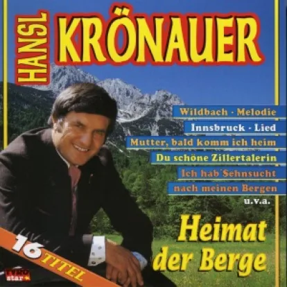 Cover: Seine Lieder sind wie Tränen von Hansl Krönauer