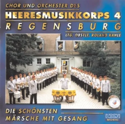 Cover: Bayrisches Militärgebet von Heeresmusikkorps 4 Regensburg