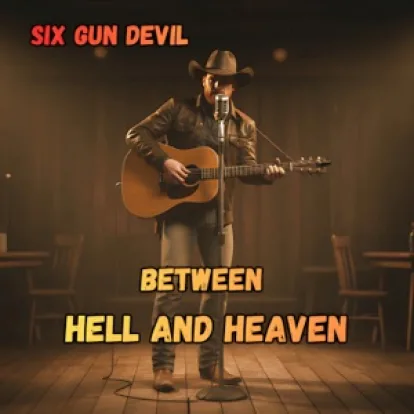 Cover: The Devil Rides With Me /on Spray von Six Gun Devil