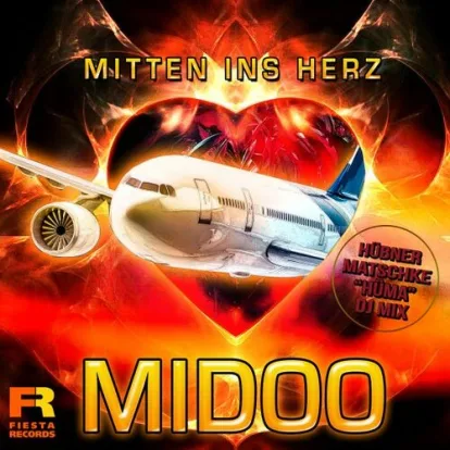 Cover: Mitten ins Herz (Hüma DJ Mix) von Midoo