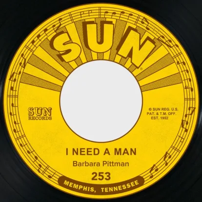 Cover: I Need A Man (1956)  von Barbara Pittman