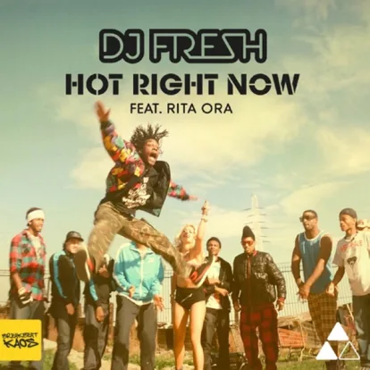 Cover: Hot Right Now von DJ Fresh, Rita Ora