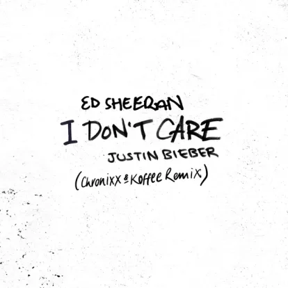 Cover: I Don't Care  w4 5 19  top20 von Ed Sheeran & Justin Bieber