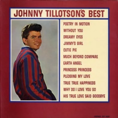 Cover: Poetry in Motion (1960) von Johnny Tillotson