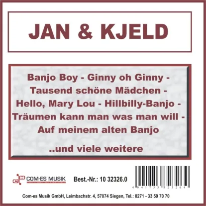 Cover: Banjo Boy von Jan & Kjeld