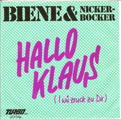 Cover: I Will Nur Z'ruck Zu Dir von Knickerbocker & Biene