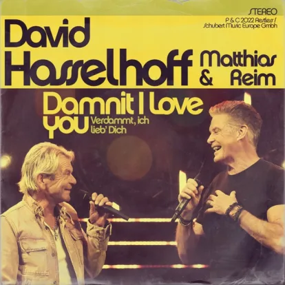 Cover: Verdammt, ich lieb' dich von Matthias Reim & David Hasselhoff