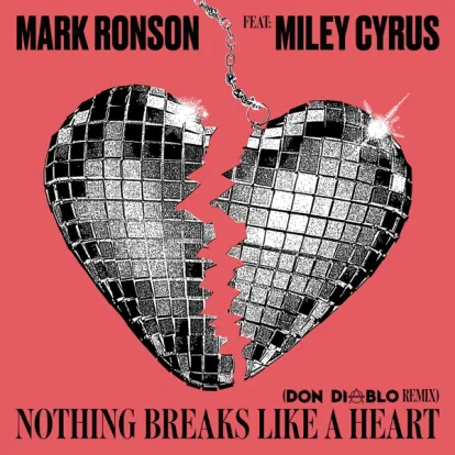 Cover: Nothing Breaks Like a Heart von Mark Ronson ft. Miley Cyrus