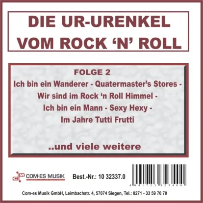 Cover: Wir Sind Im Rock'n Roll Himmel (1998) von Mona & Die Falschen 50er