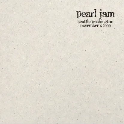 Cover: Evacuation (Live) von Pearl Jam