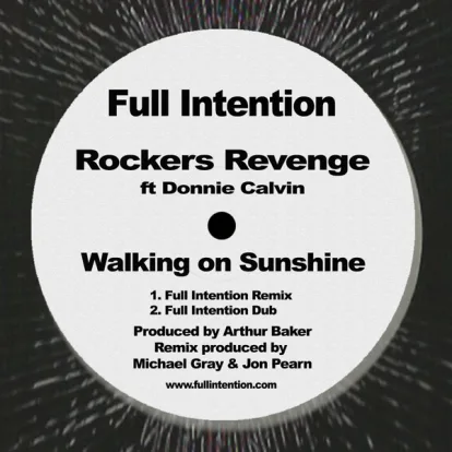 Cover: Walking On Sunshine von Rockers Revenge featuring Donnie Calvin