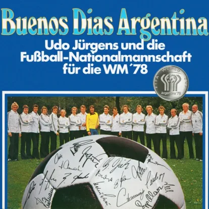 Cover: Ein Fussballstar Kennt Keinen Schmerz von Udo Jürgens & Der Fussball-Nationalmannschaft