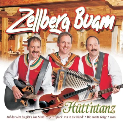 Cover: Zellbergbuam Hüttntanz von Zellberg Buam